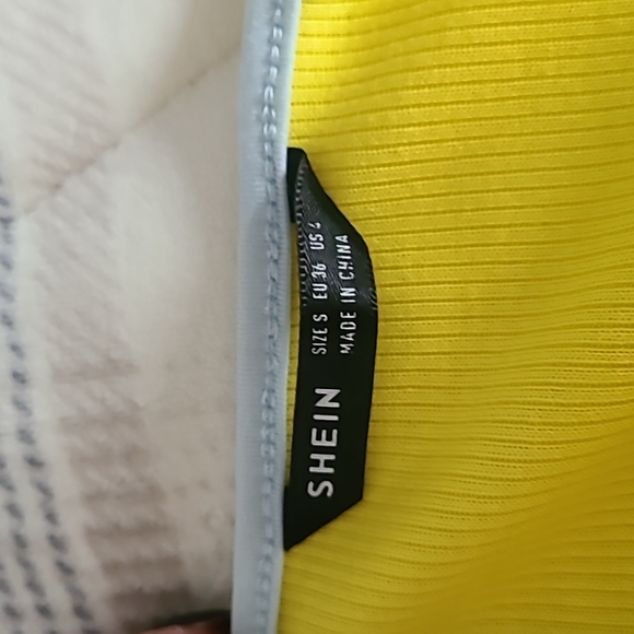 SHEIN space croptop tank - Picture 3 of 4